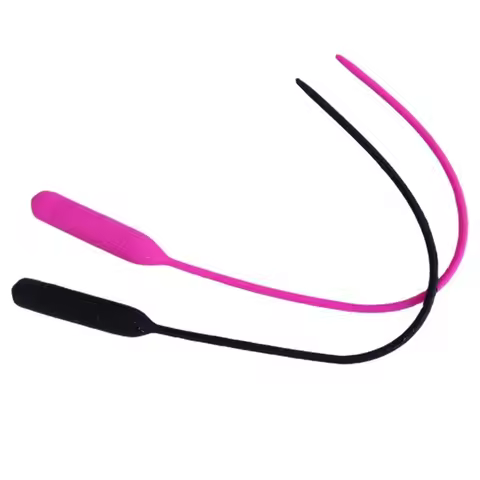 Electric Vibrating Silicone Urethral Sound, Flexible Male Urethral Dilator Trainer (12 Styles)