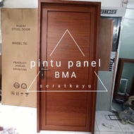 Unik pintu aluminium panel serat kayu Diskon