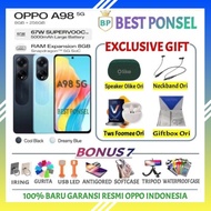 oppo a98 5g ram 8/256 gb nfc | a 98 8/256 garansi resmi oppo indonesia - a58 6/128 green bonus7+neckband