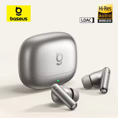 Baseus Bowie MP1 ANC Bluetooth 6.0 True Wireless Earbuds -55dB Adaptive Hybrid ANC Earphones Hi-Res 