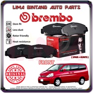 Nissan Serena C24 Front Brake Pads , Disc Brake Pad Brembo *Original* (2001-2012)