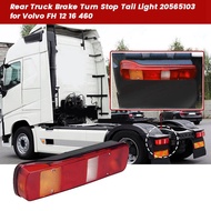 Rear Truck Reverse Brake Turn Stop Tail Light for 12 16 460 FM 500 D12D500 D12C460/D12D460 6cyl
