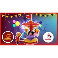 ஐ◈⊙Jollibee Jolly Go Round Kiddie meal toy collectible hard toys