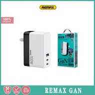 REMAX GaN Charger 100W USB Type C PD QC Fast Charger with Quick Charge 3.0 2.0 USB Phone Charger For