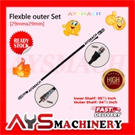 Brush Cutter Honda Gx35 Flexible Shaft Outer Set 29mmx 29mm Mesin Rumput Cable