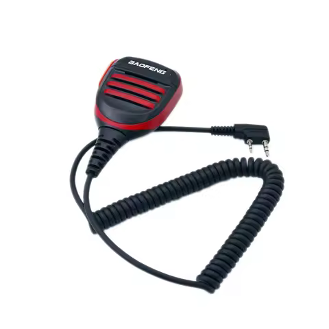 BAOFENG Shoulder Microphone for TYT HYT KENWOOD Quansheng UV-5R Mini BF-F8HP 5RM DM21 UV32 K5PLUS H6