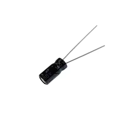 20pcs 1uF 160V 1MFD 160WV 6*11mm Aluminum Electrolytic Capacitor