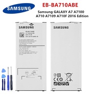 Battery แท้ Samsung GALAXY A72016 A7100 A710 A7109 A710F 2016 Edition EB-BA710ABE แบตเตอรี่ 3300MAh.