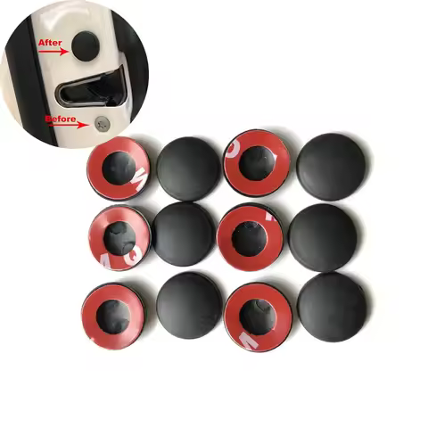 12pcs Car Door Lock Screw Cover For Benz A B C E S G GLE GLC CL CLK CLS GL GLK R SL SLK class W211 W