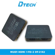 Multi HDMI Signal Splitter 1 Input Port - 2 Output Ports DTECH DT-2142
