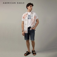 American Eagle Button-Up Poolside Shirt เสื้อเชิ้ต ผู้ชาย แขนสั้น (EMSH 015-6202-654)