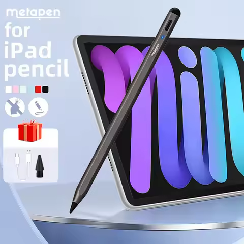 Metapen A8 Stylus Pen Compatible with Apple Pencil 2018-2026 Palm Rejection Tilt Sensitivity for ipa