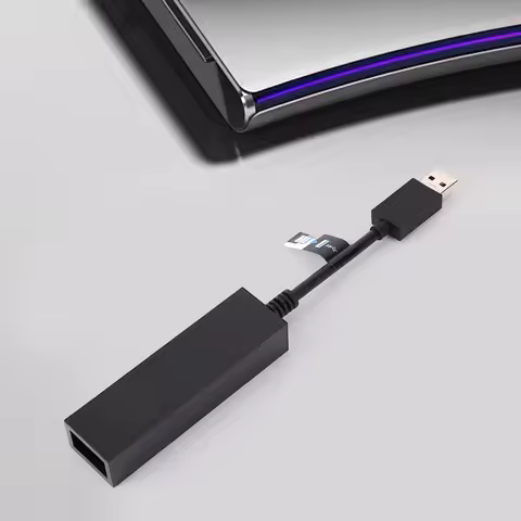 For Playstation 4 Camera Adapter for PS5 Console VR Connector Converter Connecting Cable for PS5 PS4
