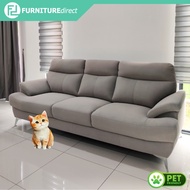 Furniture Direct TESSA 123 Seater Pet Friendly Anti cat scratch Fabric Sofa-Grey