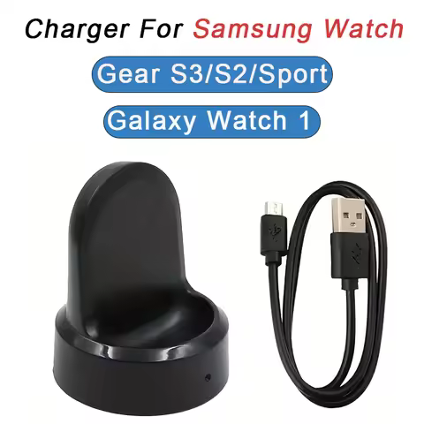 Magnetic Charger for Samsung Galaxy Watch Gear Sport S3 S2 SmartWatch Charging Replacement Accessori