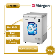 Morgan Chest Freezer (108L) High energy efficiency compressor (MCF-ADVENT120L )