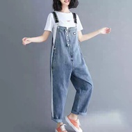 Denim Strap Jumpsuit