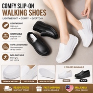 Women Platform Slip On Work Shoes Closed Toe Nurse Shoes Women's nurse shoes