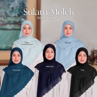 ALYSS Sulam Molek Bawal Sulam Premium Cotton Voile Rosie Series Bidang 50 & 60 (New)