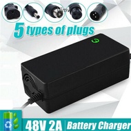 VLMV Battery Charger 48V E-bike DC Head Lithium Electric Bicycle