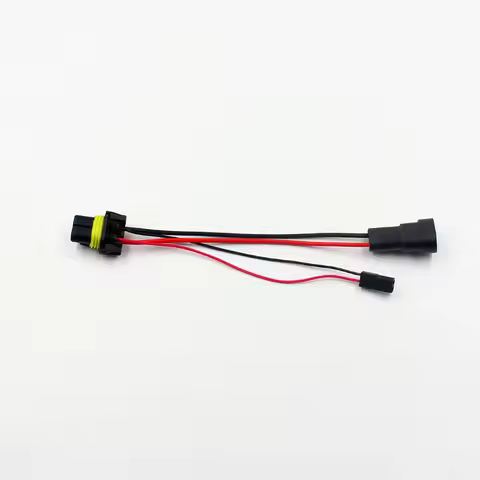 1PC 9005 9006 Universal Adapters Wire Harness Connector for the HID Bi-Xenon Headlight H/L Retrofit 