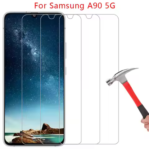 phone case for samsung galaxy a90 5g tempered glass on samsunga90 galaxya90 a 90 90a 5 g a905g back 