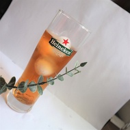 Heineken (H010) แก้วไฮเนเก้น แก้วเบียร์ แก้วน้ำ แก้วสวยๆ แก้ว250 ml. โลโก้สีเขียว