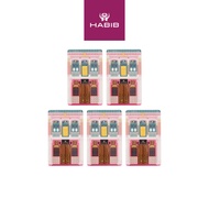 HABIB 2.5g Bundle (0.5g x 5pcs) 999.9 Gold Bar (Peranakan)