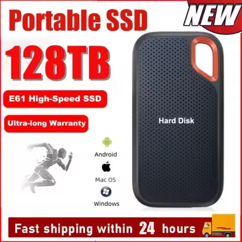 2026 New High-speed 1TB Hard Drive USB 3.1 SSD Portable Drive SSD 2TB Hard Disk External Solid State
