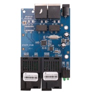 1Pcs Ethernet Fiber Switch 2 RJ45 UTP 2 SC Fiber Optical Media Converter 2SC 2RJ45 Ethernet 10/100M Fiber Switch-ro2