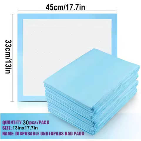 30-piece high-quality super absorbent disposable urine pads, suitable for pets and elderly people (3