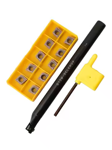 S12M-SCLCR09 Turning Tool Holder With CCMT09T304 Blade SCLCR Boring Bar Indexable Boring Bar Lathe S