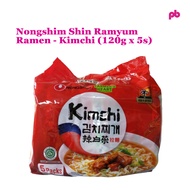 Nongshim Shin Ramyum Ramen Noodles - Kimchi (120g x 5s)