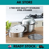 High Quality 32cm Stainless Steel Steamer l Steamer Pot