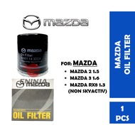 MAZDA Oil Filter For Mazda 2/ 3/ RX8 Non Skyactiv (B6Y1-14-302A)