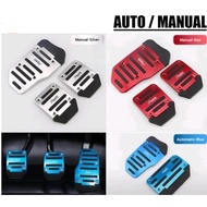 Car Pedal Auto Manual Sport Non Slip Brake Pedal Accelerate Gas Extender Foot Pad Minyak Brek Kereta