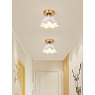 Aisle Light Entrance Light Luxury Flower Light Modern Simple Retro Corridor Aisle Light Balcony Ligh