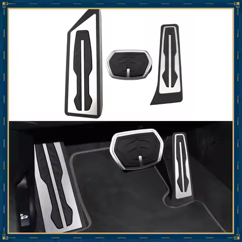 Car Pedal for BMW X1 F48 2 Series F44 Gas Brake Accelerator Footrest Pedal Kit Cover Left Hand Drive