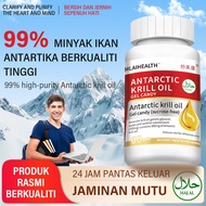 【🔥Diskaun 70%🔥】Antarctic krill oil original 100% halal|Minyak Krill Antartika| Support Jantung & Ota
