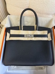 Hermes Birkin 30 ck89 黑銀 Togo G