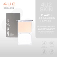 4U2 Skin 2 Ways Foundation Powder SPF35 PA+++ (10g) - 3 Variation To Choose
