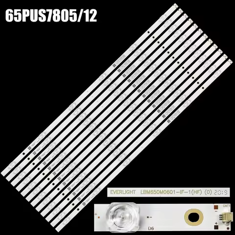LED backlight strip For 65PUS6504/12 65PUS6754 65PUS6704 65PUS7805/12 LB-GM3030-GJ0D226512X6PCT9-Y T