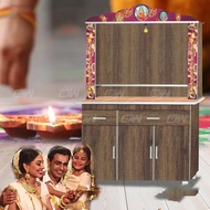 Lord Altar Prayers Cabinet / Hindu Prayer Cabinet / Cabinet Sembayang India / Pooja Altar Cabinet