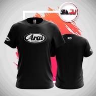 NEW ARRIVAL Baju ARAi logo Premium Cotton 100%
