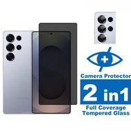 For Samsung S25 Ultra Privacy Tempered Glass For Samsung Galaxy S25 A24 S23 S22 FE Plus Ultra A06 A1