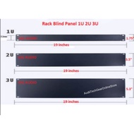 Flight Case Rack Mountable Blind Plate 1U 2U 3U Plain Panel (1Pc)