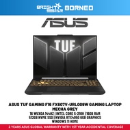 ASUS Tuf Gaming F16 FX607V-URL009W Laptop - 16 WUXGA 144HZ/C5-210H/16GB/512GB/RTX4050/W11/2Y