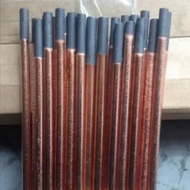 (Njt)Kawat Las Goujing Carbon Rods ARC 8x305 mm- DC Electrode Graphite