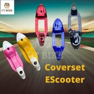COVERSET Escooter Brush Motor Ebike Mini Electric Scooter Coverset Outer Ebike Spare Parts