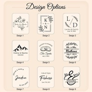 [Customized] Triple Flip Wooden Ring Box Custom Wedding Ring Box Engagement Ring BoxHeirloom Ring Bo